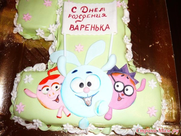 тортики на 1 годик