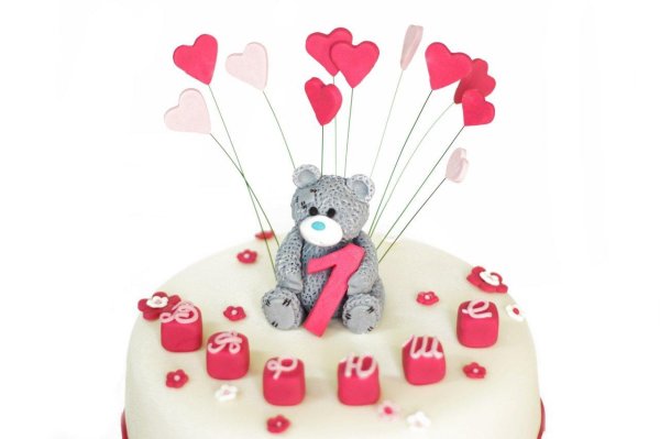 тортик с мишкой