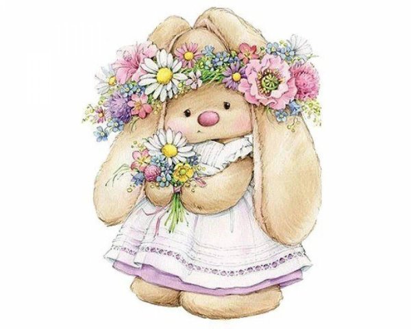 зайки для скрапбукинга