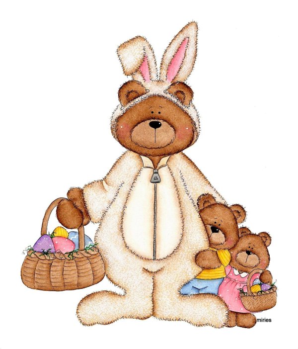 пасхальный мишка