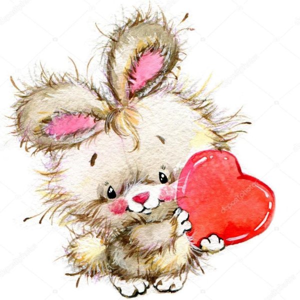 день святого валентина милые животные