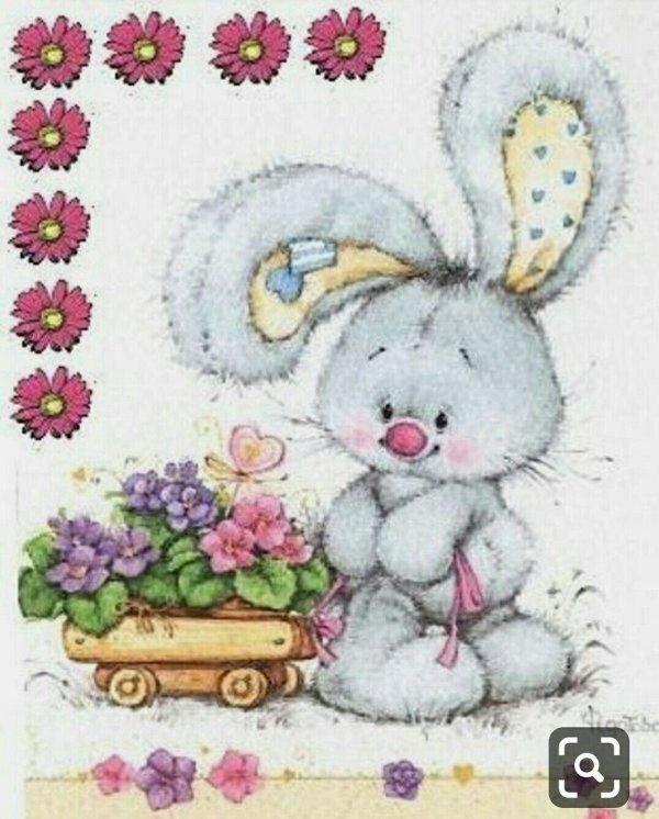 иллюстрации марины федотовой зайчики