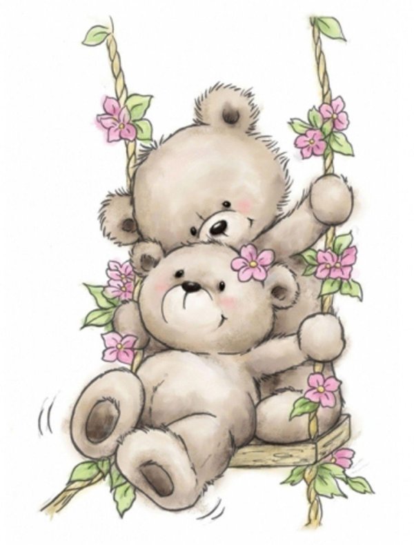 рисунок мишек