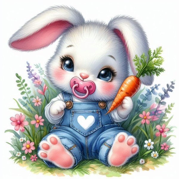 мультяшные зайчики