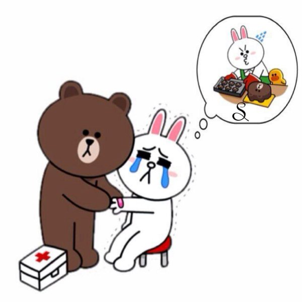 медведь браун лайн френдс