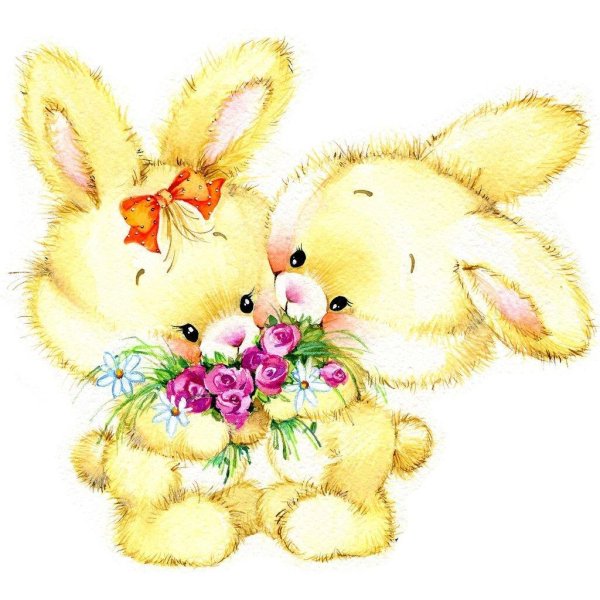 зайчик иллюстрация