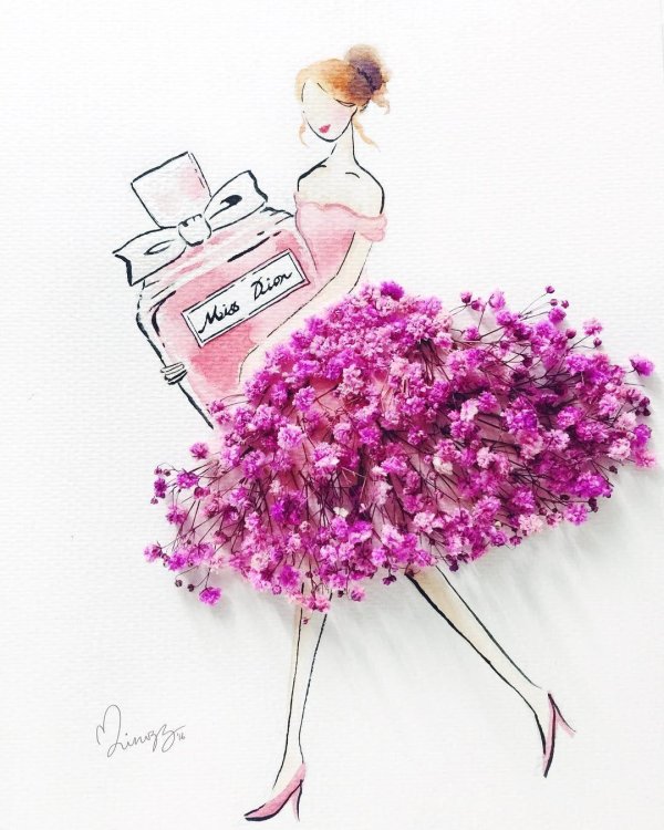 модная иллюстрация