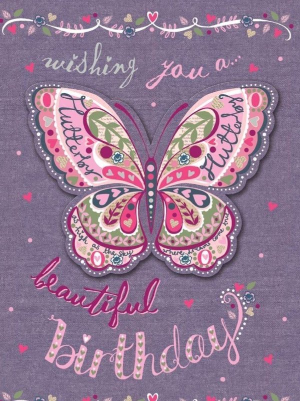 happy birthday butterfly