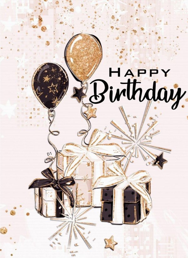 стильное поздравление с днем рождения