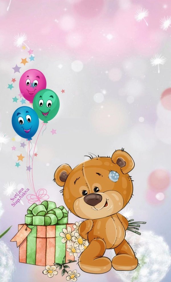 медвежата рисунок