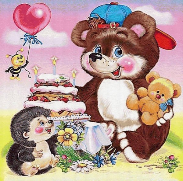 детские поздравительные открытки