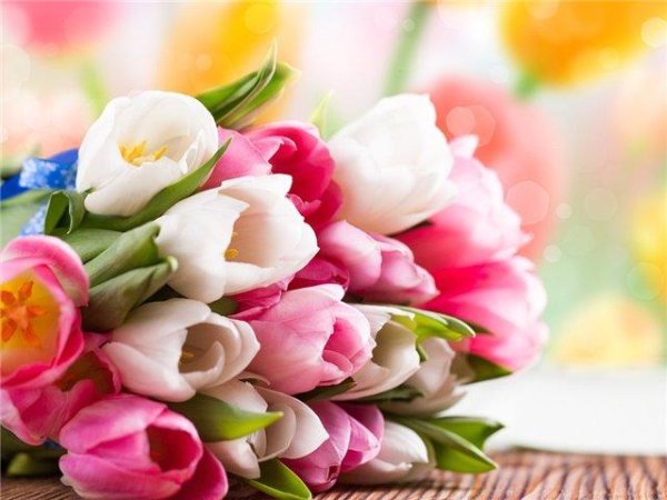 красивые весенние букеты