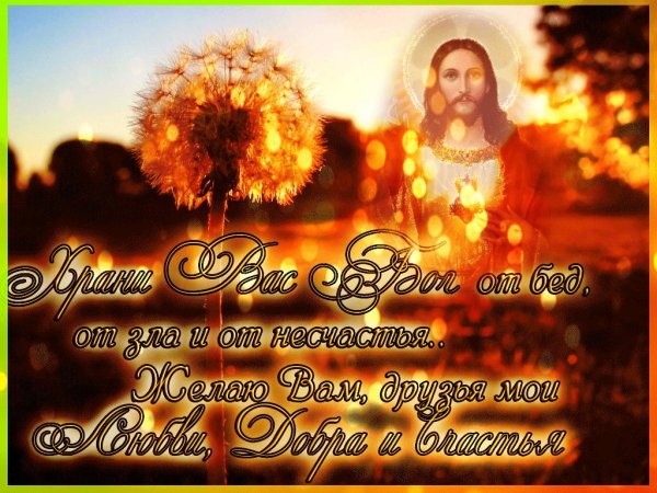 спаси господь