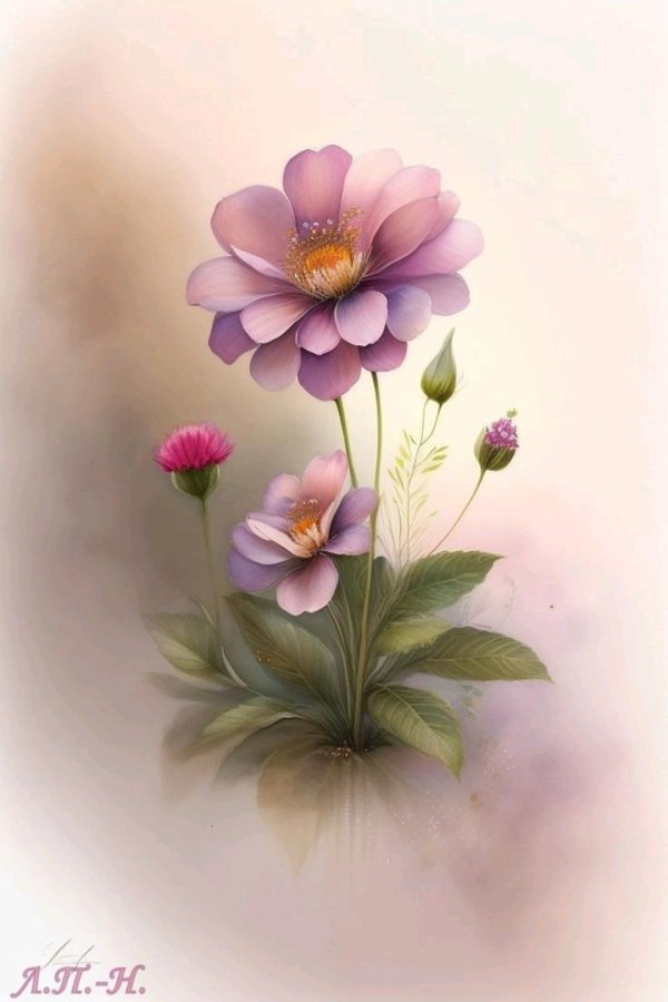 цветочные картины