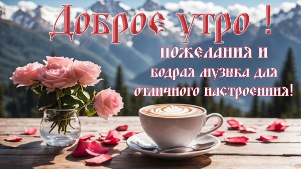 красивое пожелание доброго утра