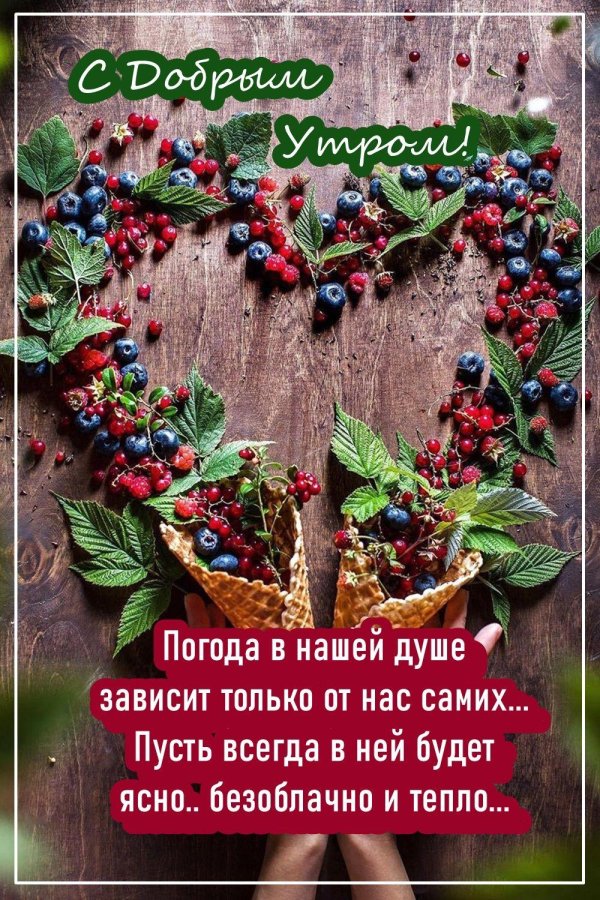 красивые необычные открытки с добрым утром