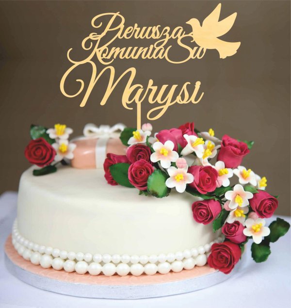 торт с днем рождения