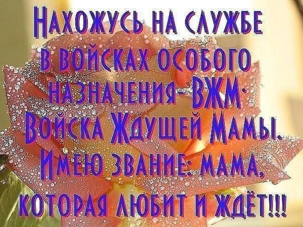 жду сына из армии