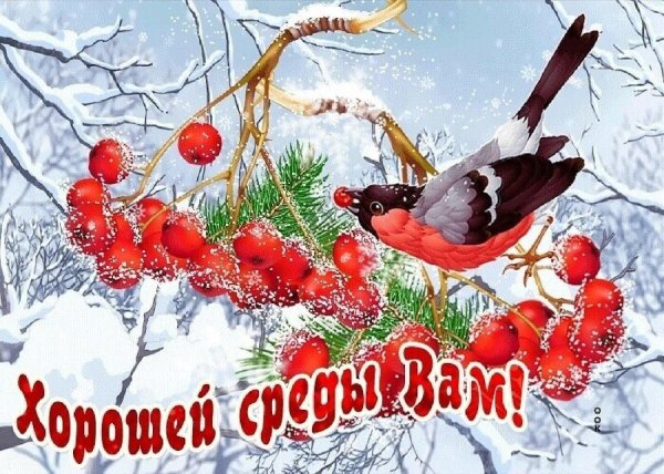 доброго зимнего утра среды