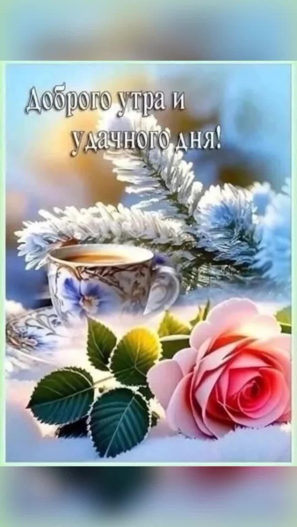 доброе утро декабря и хорошего дня