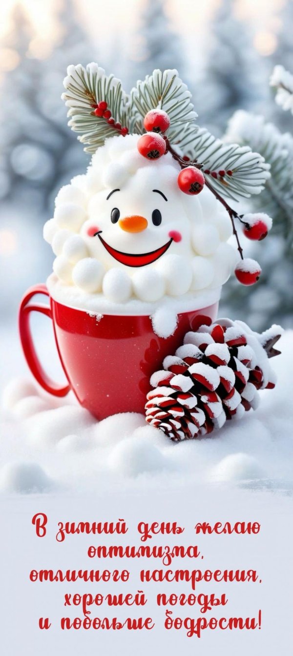 зимнего доброго утра