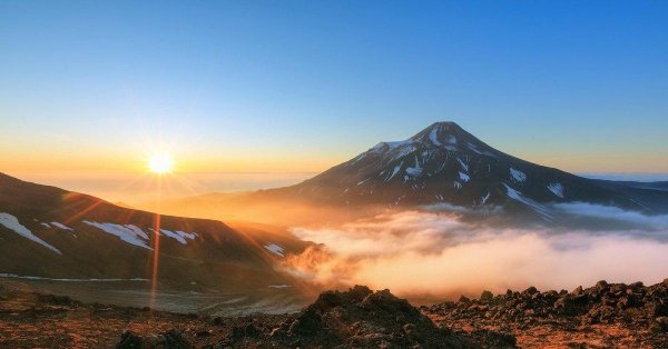 гора авачинская сопка