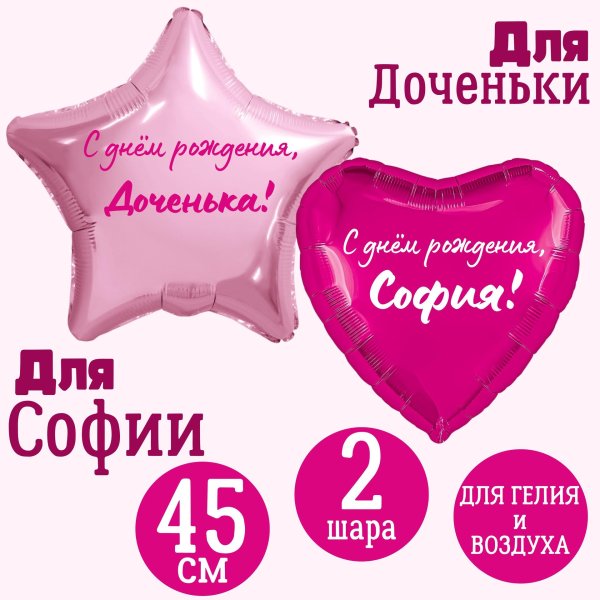 фольгированные шары звезды