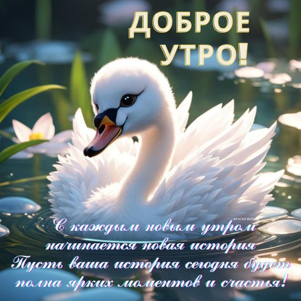 с добрым утром красивые новые