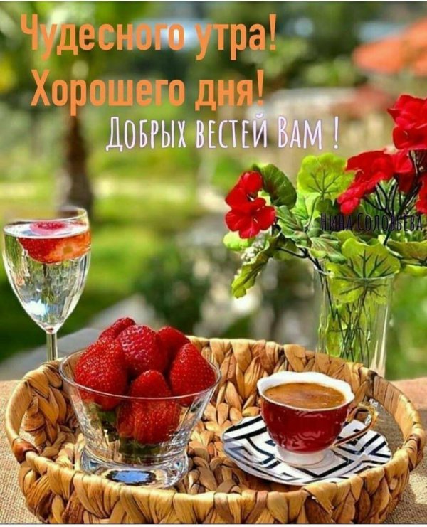 с добрым утром красивая