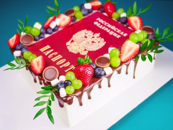 торт с паспортом