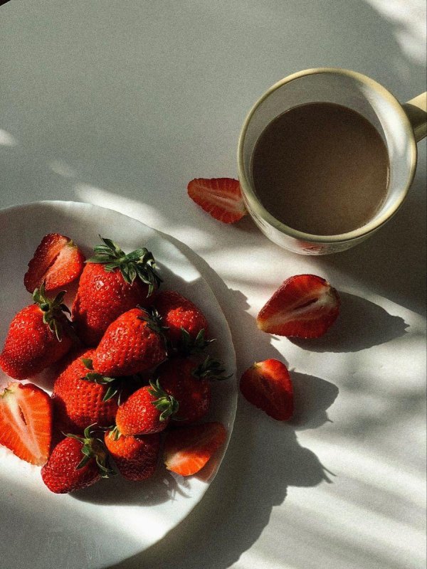 клубничное утро