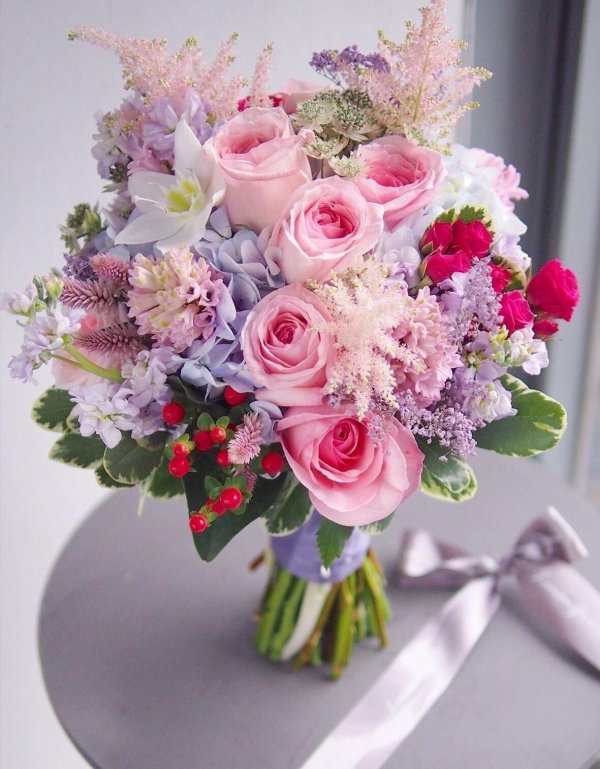 нежные букеты