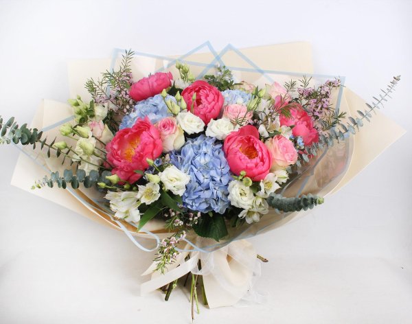 сборные букеты