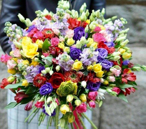 красивые большие букеты