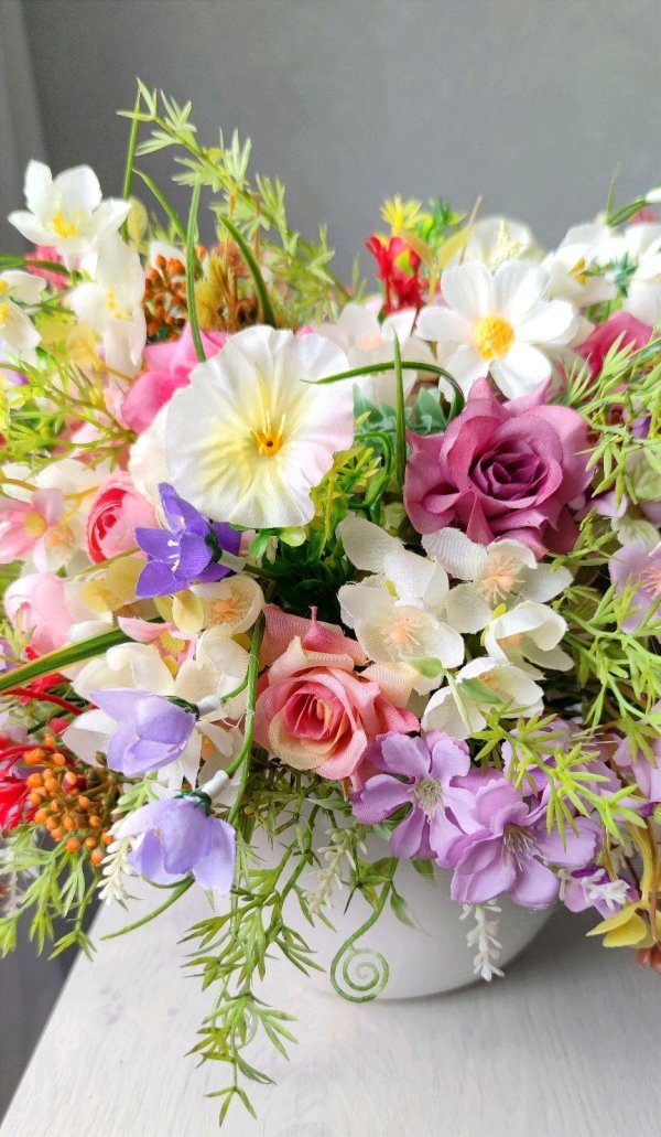 летние букеты