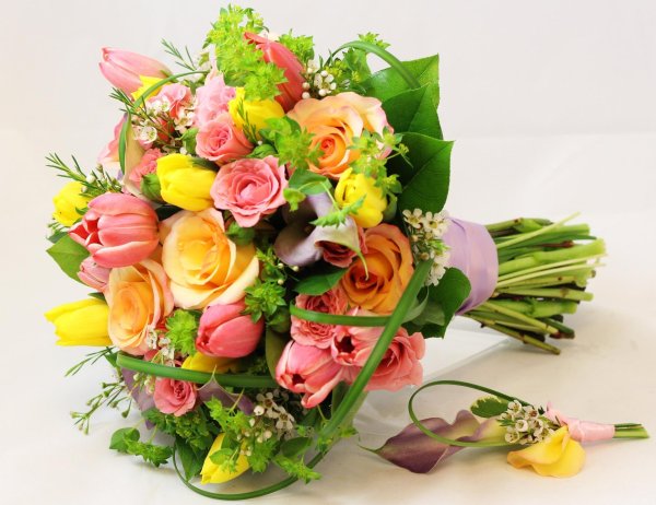 красивые цветочные букеты