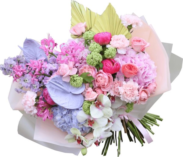 самые стильные букеты