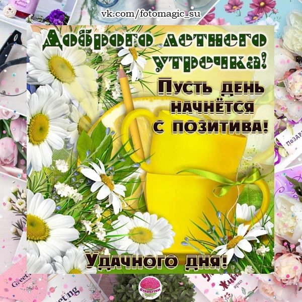 поздравление с добрым днем летним