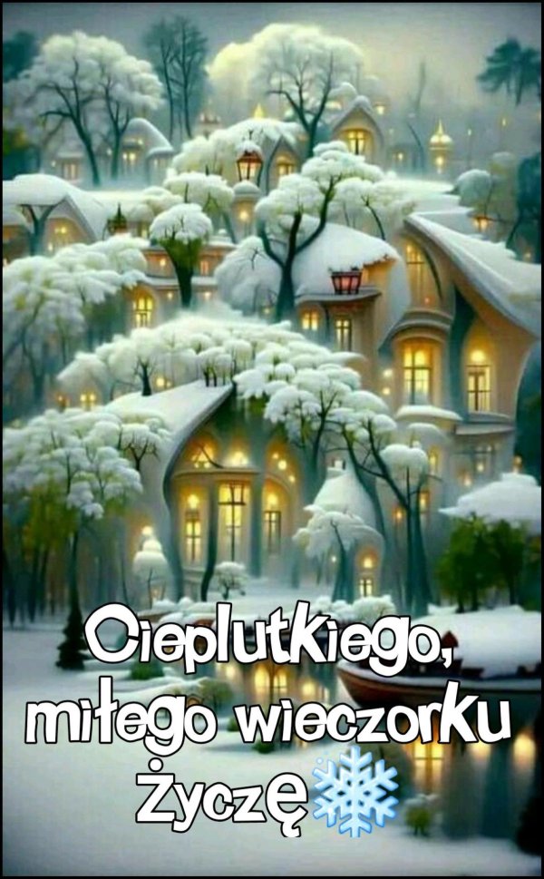 рождественские пейзажи