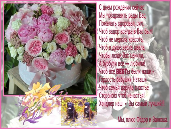 бабушка поздравление с днем рождения