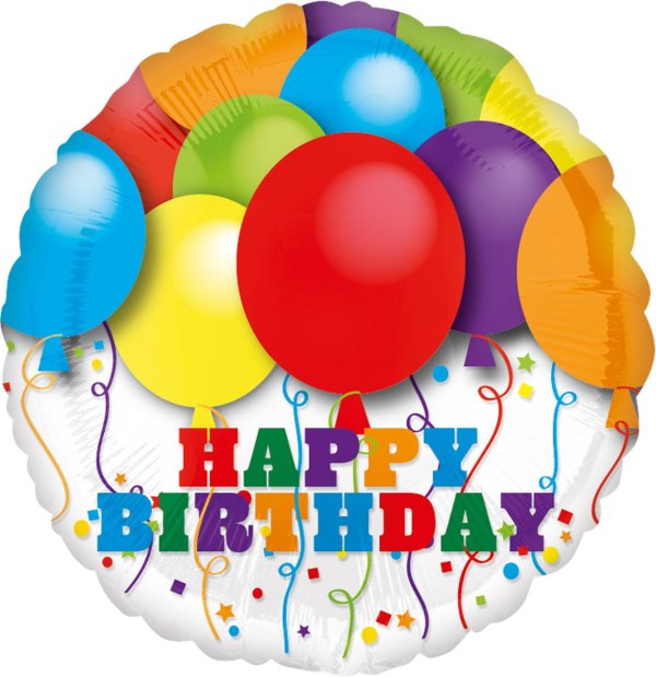 фольгированные шары happy birthday
