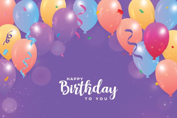 happy birthday background