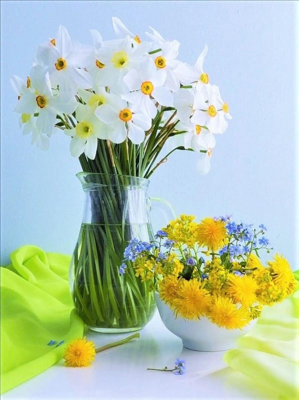 весенние цветы