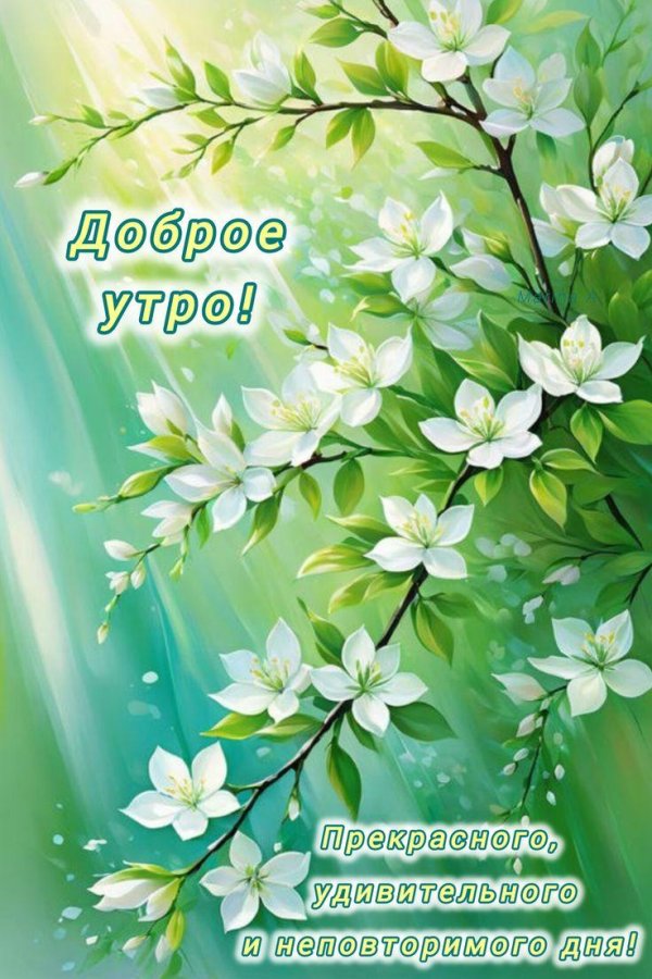 доброго утра весна
