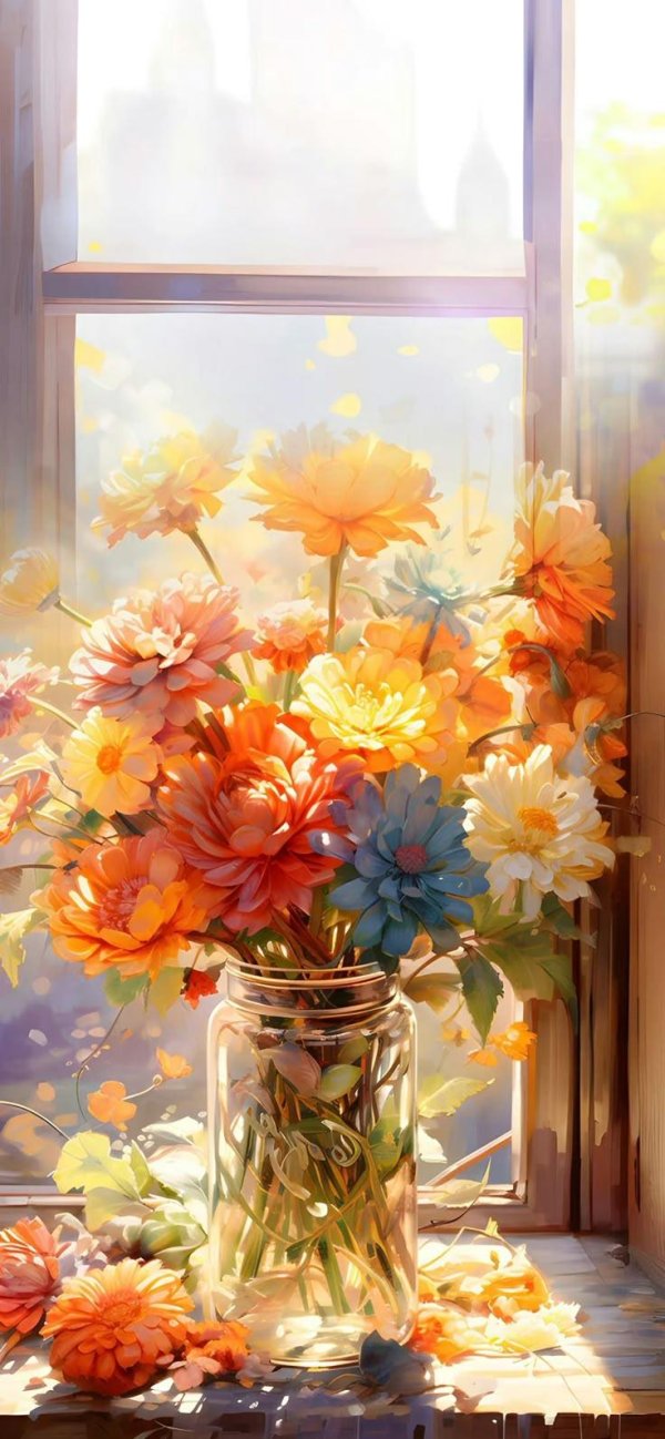 цветочные картины