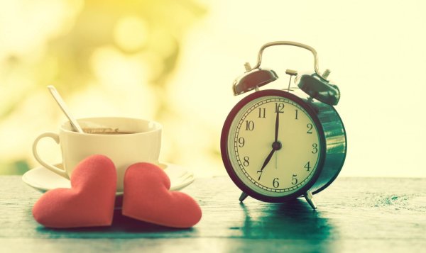 будильник сердце