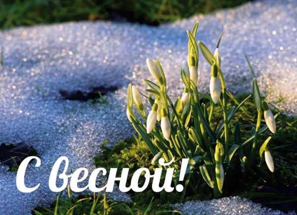 весенние открытки