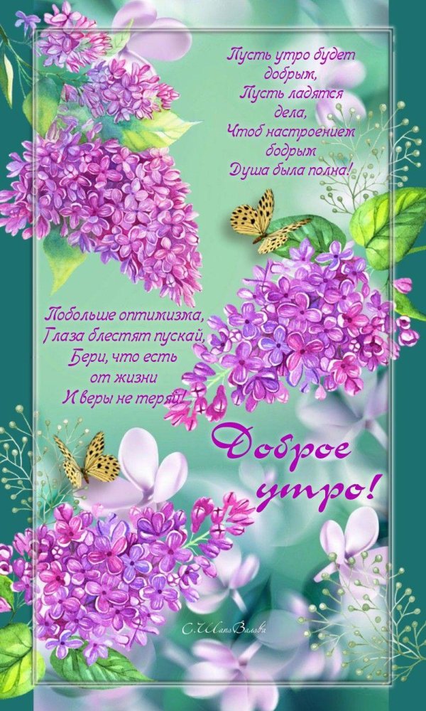 доброго утра весна