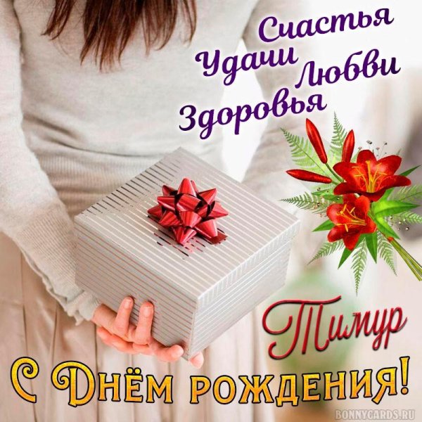 день рождения тимур