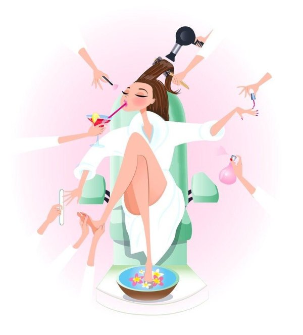 косметология рисунки